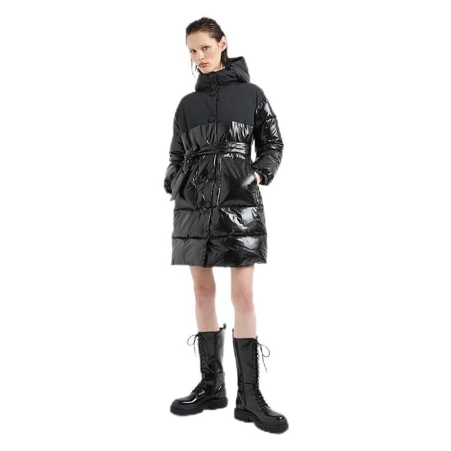 Armani Exchange, Damen, Mäntel, 6dyk05 Yn1uz Jas Zwart S Vrouw, Schwarz