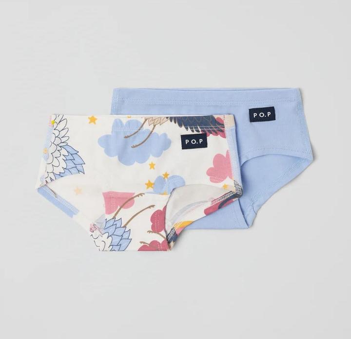 Produktbild PO.P 2-Pack Hipster-Unterhosen (86, 2er Pack)