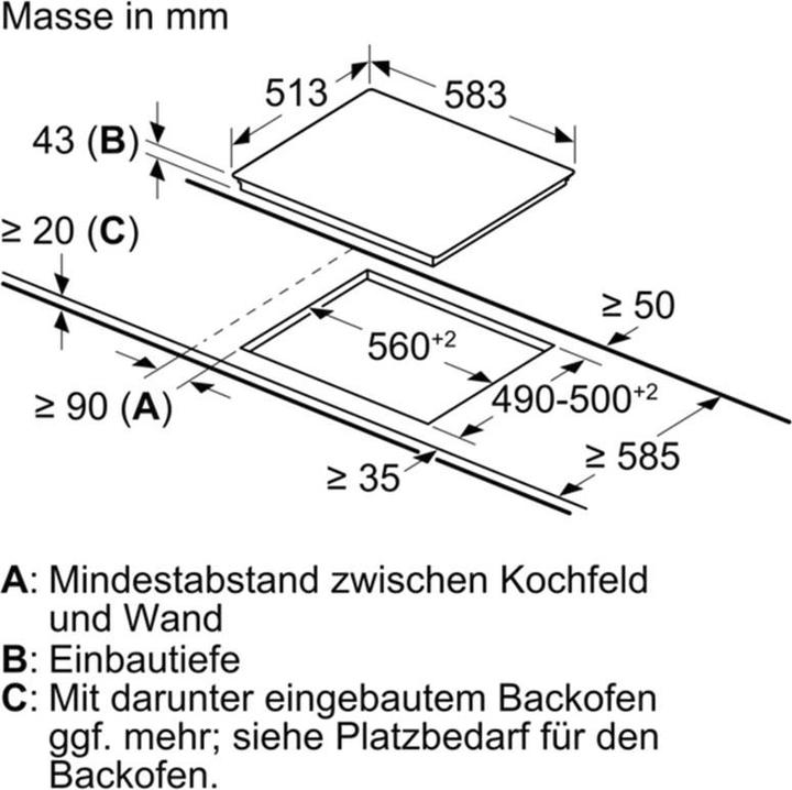 Produktbild Bosch Hausgeräte HEB578BB3 & NKN645GA2E Herdset 230V