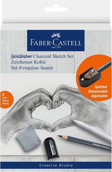 Immagine prodotto Faber-Castell Goldfaber carboncino da disegno blu 1 set
