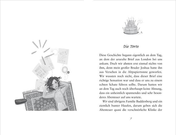 Produktbild Wir Buddenbergs Der Schatz, der mit der Post kam (Deutsch, Antje Herden, Florentin Prechtel, Florentine Prechtel, 2018)