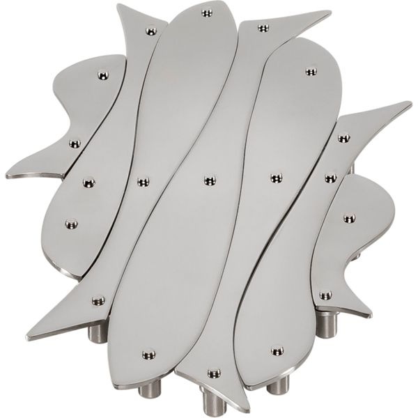 Actual product image Alessi Stainless steel base (1 x, Pan coaster)