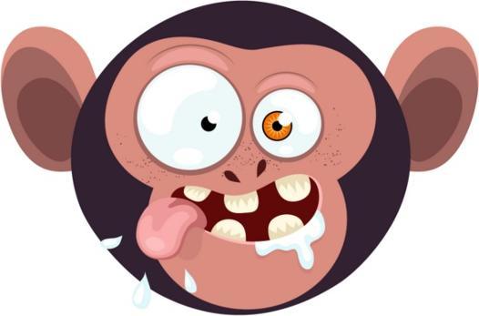 Image du produit Bügelbilder Bügelbild Monkey 1 (1 pcs)