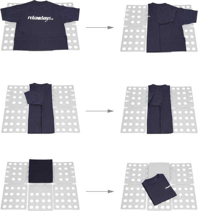 Actual product image Relaxdays 4th Generation Clothes Folding Board