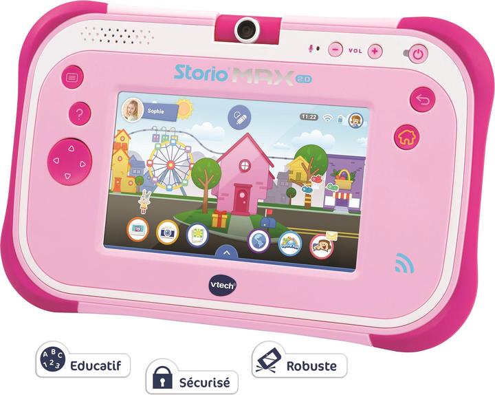 Image du produit VTech Storio Max 2.0 rose (Français, 4 - 11 Années)