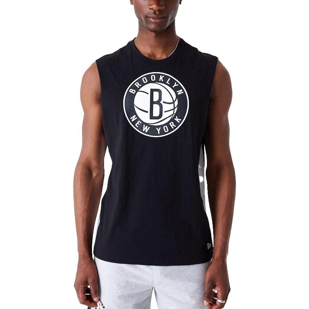 New Era, Herren, Shirt, Tank Top - NBA Brooklyn Nets schwarz - S, Schwarz, (S)