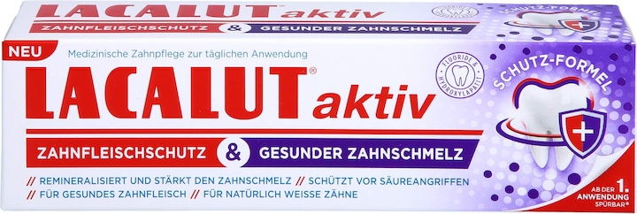 Dr. Theiss Lacalut Aktiv Zahnfl&Schme (75 ml)