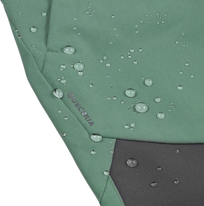 Produktbild Quechua Kids’ Softshell Hiking Trousers 7-15 Years - MH900 - Green (140)