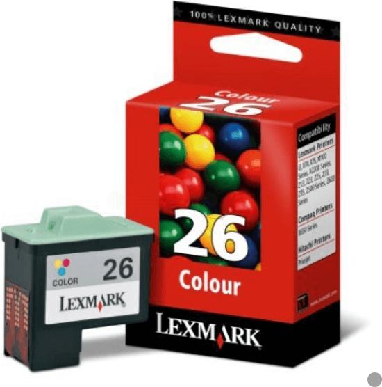 Actual product image Lexmark No. 26, color (Color)