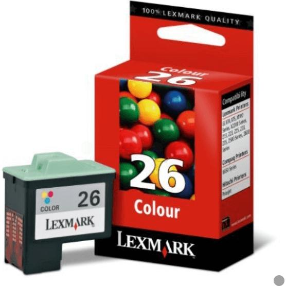 Lexmark, Druckerpatrone, Nr. 26, Farbe (Color)