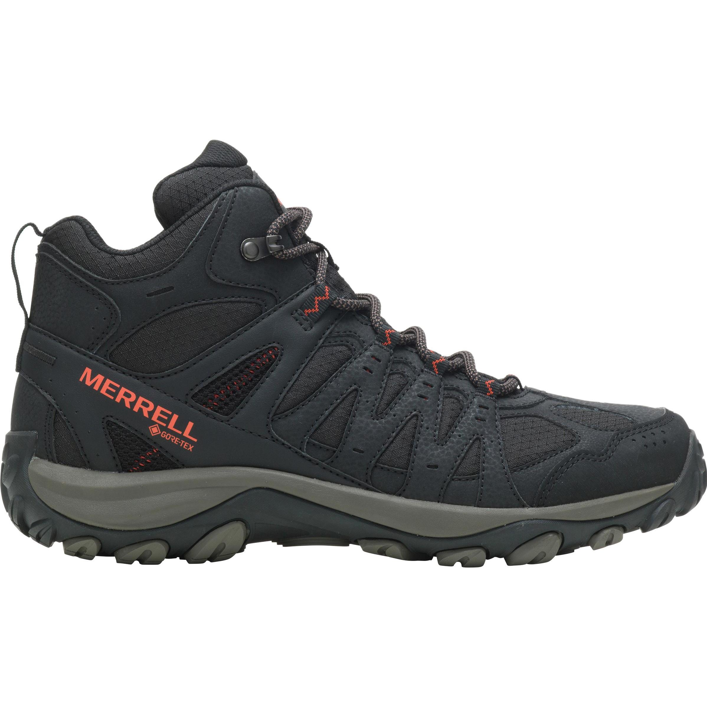 Merrell, Herren, Wanderschuhe, Accentor 3 Sport Mid GTX (43), Schwarz