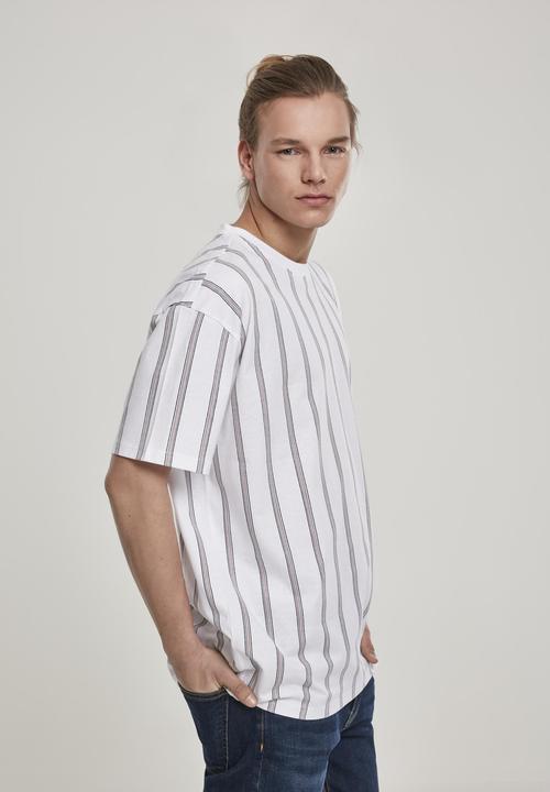 Produktbild Urban Classics Heavy Oversized AOP Stripe Tee (S)