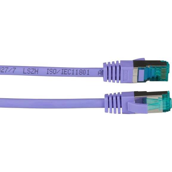 Thumbnail - EFB Elektronik RJ45 Patchkabel S/FTP, Cat.6A, LSZH, 25m, violett Das geschirmte Cat.6A RJ45 Patchkabel gewährleiste (S/F...