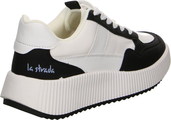 Actual product image La Strada WHITE/BLACK pu (40)