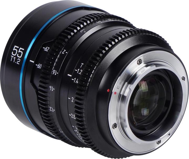 Produktbild Sirui MS55E-G Night Walker 55mm T1.2 S35 Cine Objektiv (E-Mount Gun Metal Gray) (Neuheit) (Angebot) (Sony E, APS-C / DX)
