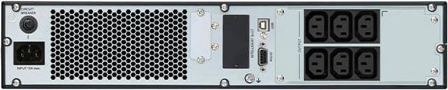Actual product image Emerson Liebert GXT RT+ - UPS (rack mountable/external) (1000 VA, 900 W, Online double converter UPS)