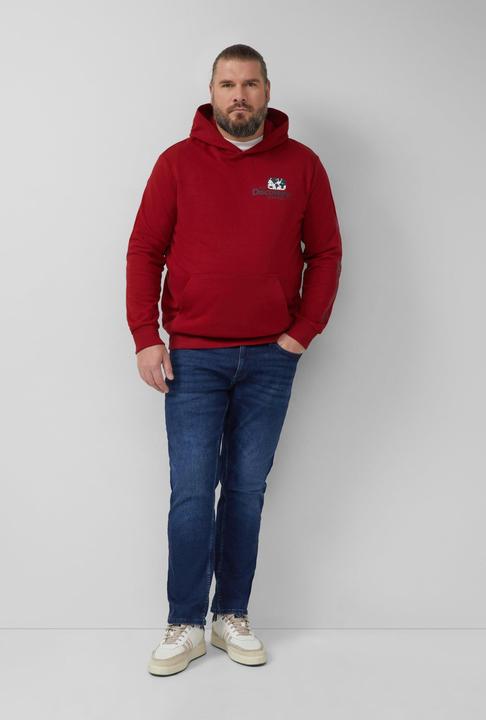 Produktbild s.Oliver Sweatshirt Softer Hoodie im Relaxed Fit mit Artwork (5XL)