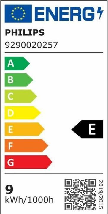 Energie-Label Philips Lampe (E27, 8.50 W, 1055 lm, 1 x, E)