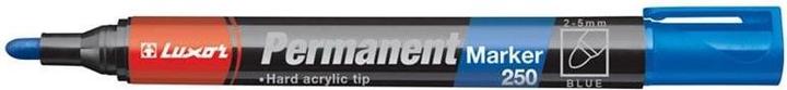 Image du produit Luxor Marqueur permanent 250 bleu, 12 pièces (12x)