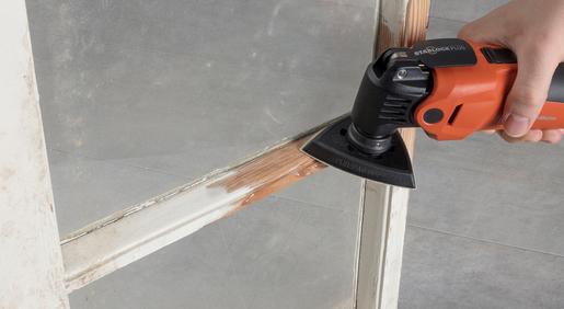 Actual product image wolfcraft 1 Delta adhesive sanding plate, SL, 95 mm