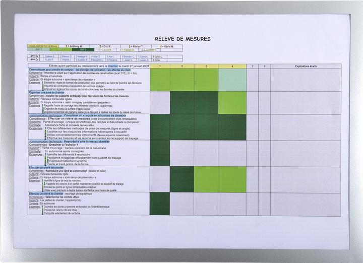 Immagine prodotto Exacompta Copertura PVC Info Magnete argento A3 (A3, 25x)