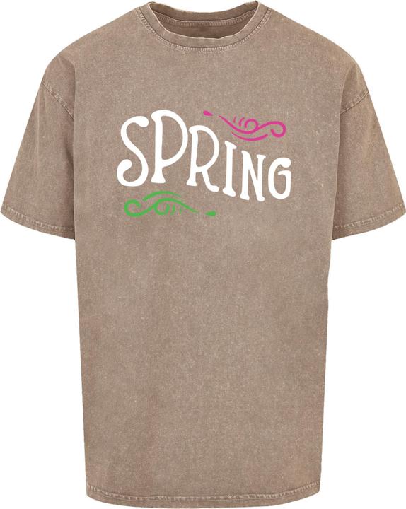 Produktbild Merchcode Spring text - Acid Washed Heavy Oversized Tee - 114091 (XL)