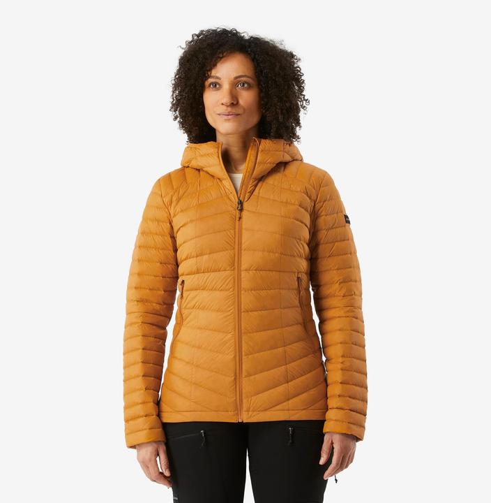 Actual product image Forclaz Women's down jacket with hood down to -5 °C trekking - MT100 (XL)
