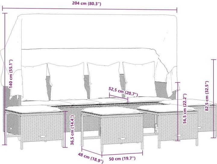 Produktbild vidaXL Lawson