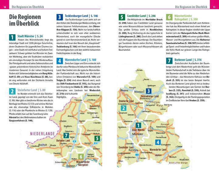 Produktbild Reiseführer Münsterland (Deutsch, Barbara Otzen, Hans Otzen, 2021)