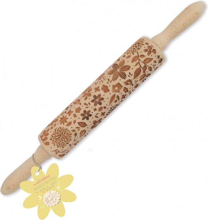 Actual product image ScrapCooking Roll of dough with embossing "NATURE