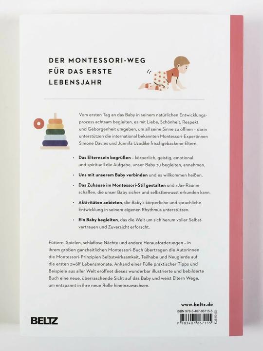 Immagine prodotto Das Montessori Baby (Tedesco, Simone Davies, 2022)