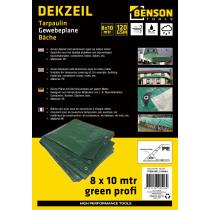 Produktbild Benson Gewebeplane 8 x 10 m grün profi (10 x 8 m)