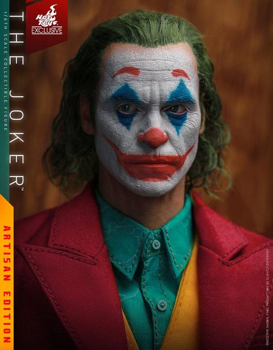 Actual product image Hot Toys Joker Movie Masterpiece Action Figure 1/6 The Joker Artisan Edition 30 cm