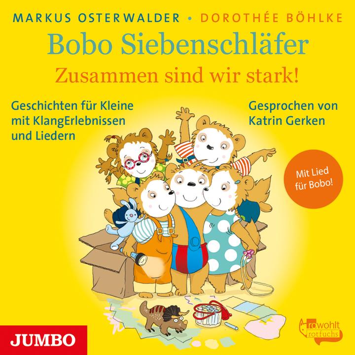 Produktbild Jumbo Bobo Siebenschläfer. Zusammen sind wir stark (Markus Osterwalder, Deutsch)