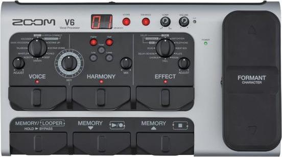 Produktbild Zoom V6-SP Effektgerät für Gesang mit Kopfhörer (Multieffekt)