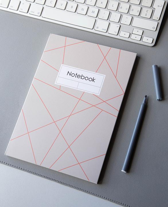 Image du produit I Am Creative Cahier de notes, A8 (A5, Quadrillé)