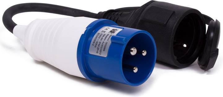 Actual product image Benson Electric CEE adapter counter