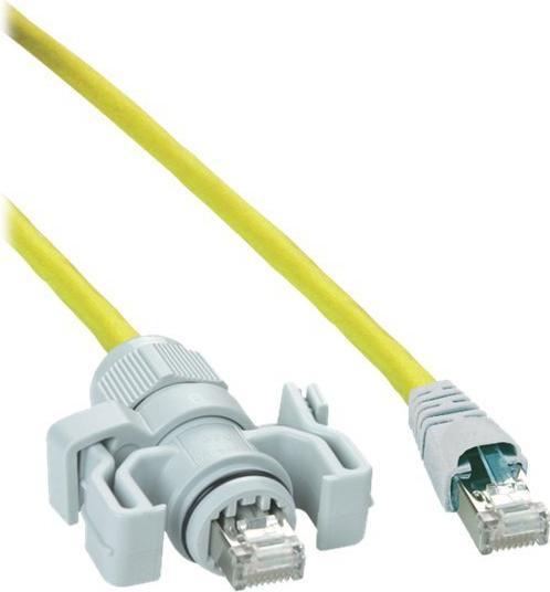 Actual product image Metz Connect E-DAT Industry patch cable V6 IP67 - RJ45 15m (S/FTP, CAT6, 15 m)