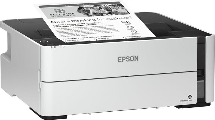 Actual product image Epson EcoTank M1170 - 1200 x 2400 DPI - 1 - A4 - 39 pages per minute - dual print - (Ink tank, Black and white)