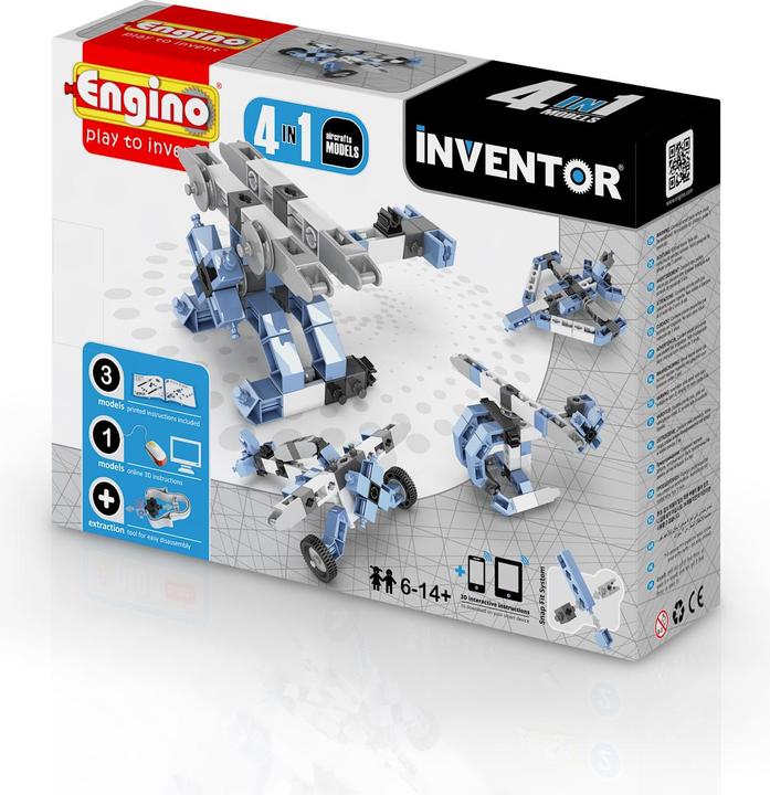 Engino Inventor 4 Models Aircrafts