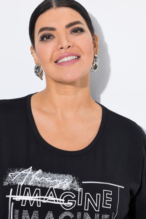 Produktbild Ulla Popken Shirt, Imagine, Rundhalsausschnitt, 3/4-Arm (50, 52)