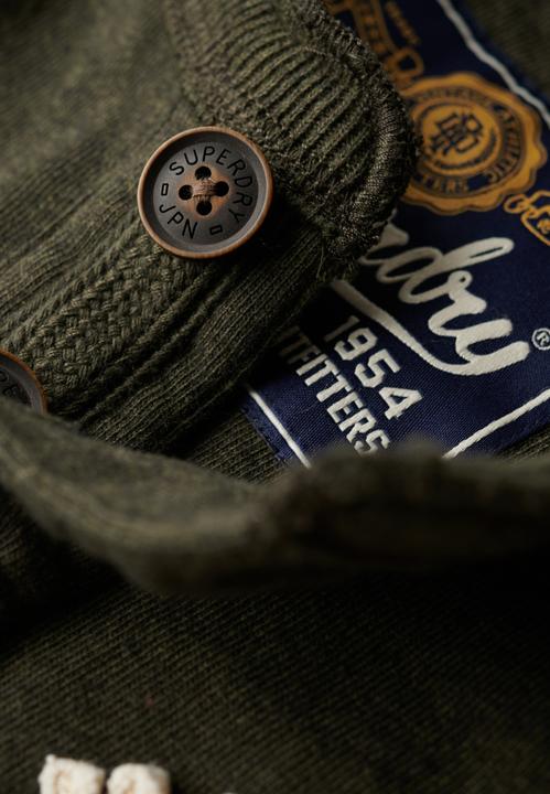 Produktbild Superdry Grandad-Oberteil im Vintage-Stil mit langen Ärmeln (S)
