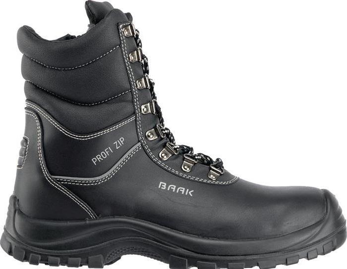 Produktbild Baak Sicherheitswinterstiefel Magnus-Profi Grösse 46 schwarz S3 SRC CI EN ISO 20345 Rindleder glatt (S3, 46)