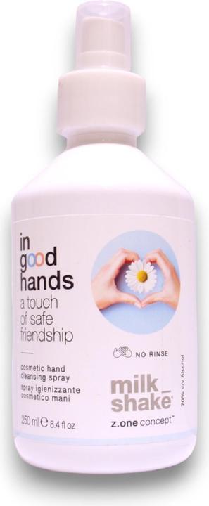 Produktbild Milk_Shake Milk Shake In Good Hands Cosmetic Hand Cleansing Spray 250ml (Flüssigseife, 250 ml)
