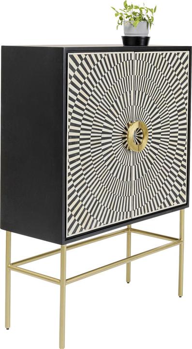 Kare Design Meuble bar Piano (100 x 40 x 140 cm)