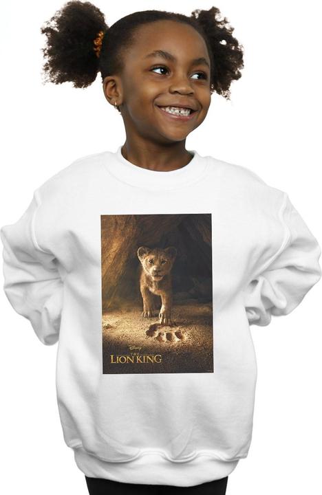 Produktbild Disney The Lion King Movie Simba Poster Sweatshirt Mädchen (140, 146)