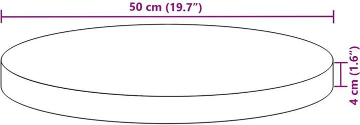Produktbild vidaXL Tongren (50 x 50 x 4 cm)