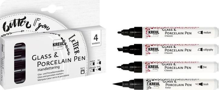 Produktbild Kreul Glass & Porcelain Pen (4x)