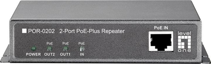 Produktbild LevelOne POR-0202 2-Port PoE-Plus Repeater