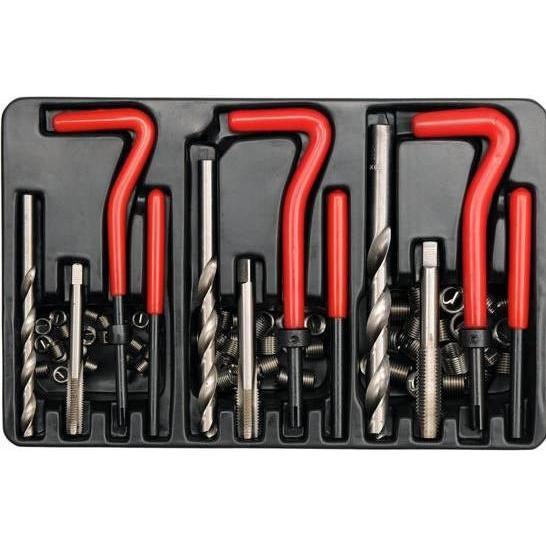 Yato, Gewindeschneider + Gewindebohrer, THREAD REPAIR SET M6M10 88PCS
